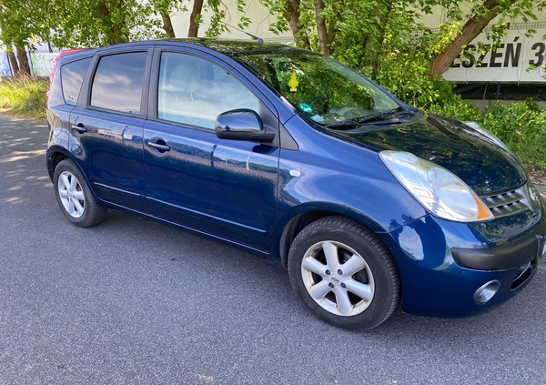 Nissan Note cena 11999 przebieg: 132500, rok produkcji 2006 z Obrzycko małe 466